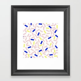 Confetti-13 Framed Art Print