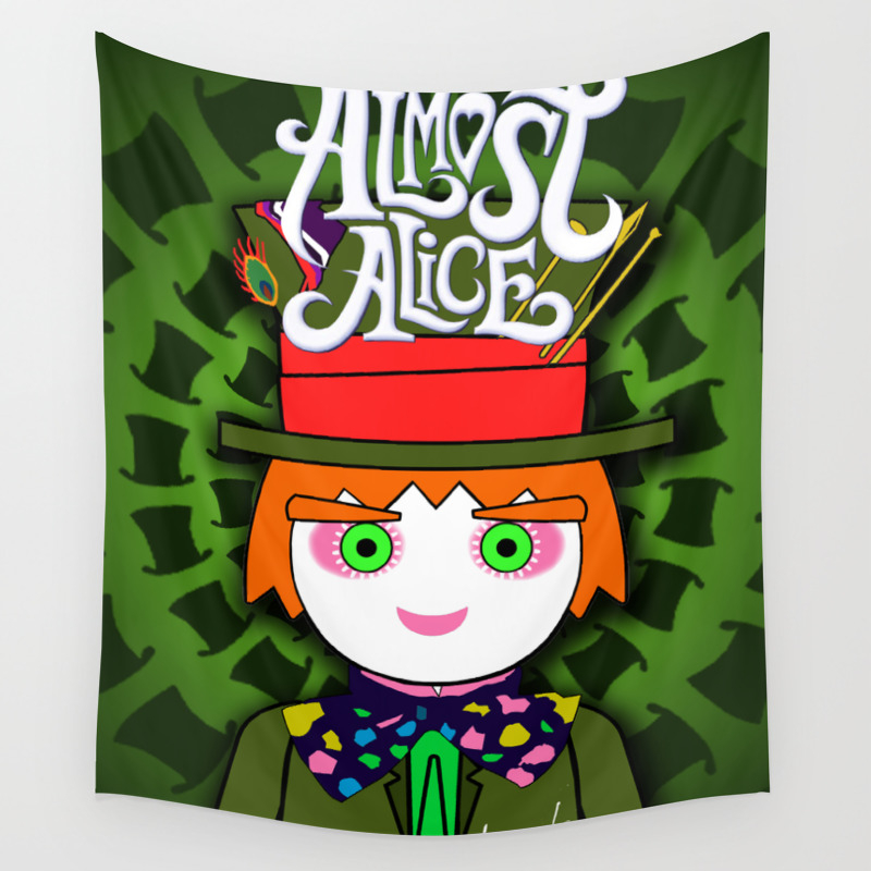 The Hatter Mad Almost Alice Tim Barton Wonderland Digital