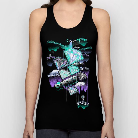 Water/Diamond Paradox Unisex Tank Top