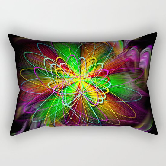 Abstract Perfektion 78 Rectangular Pillow