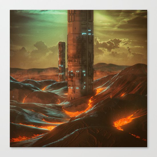 X1.TERRAFORM (YEAR ZERO) (everyday 09.18.15) Canvas Print