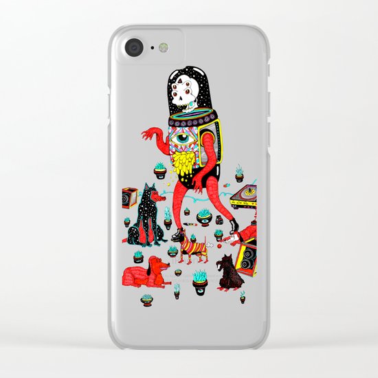 perric Clear iPhone Case