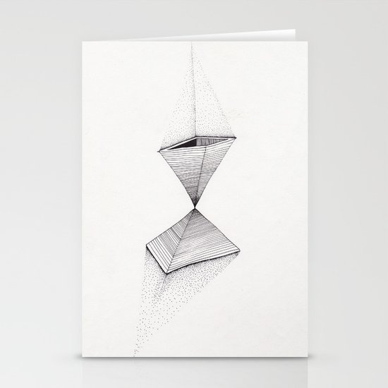 sand pyramids Stationery Cards