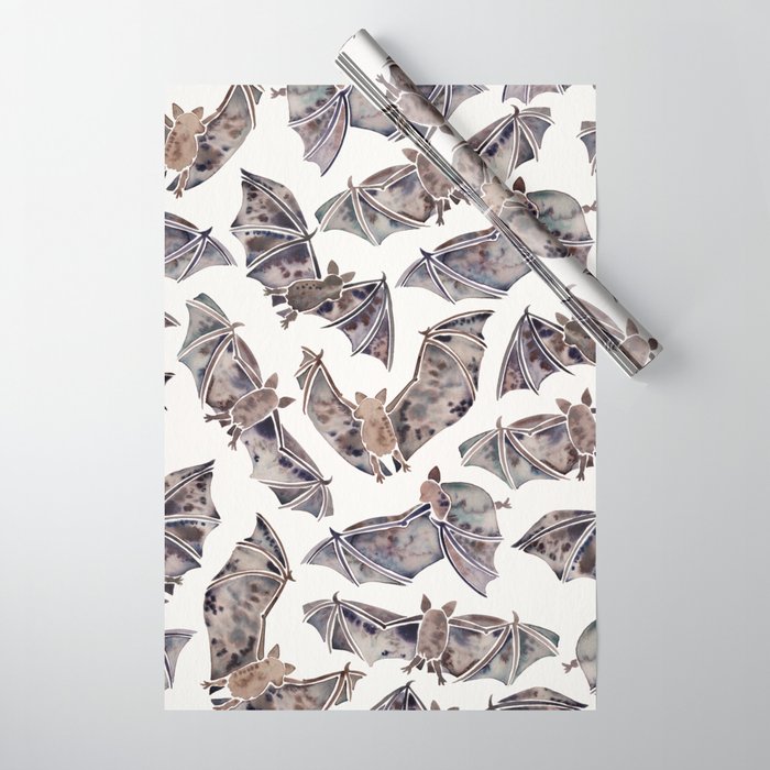 Bat Collection Wrapping Paper