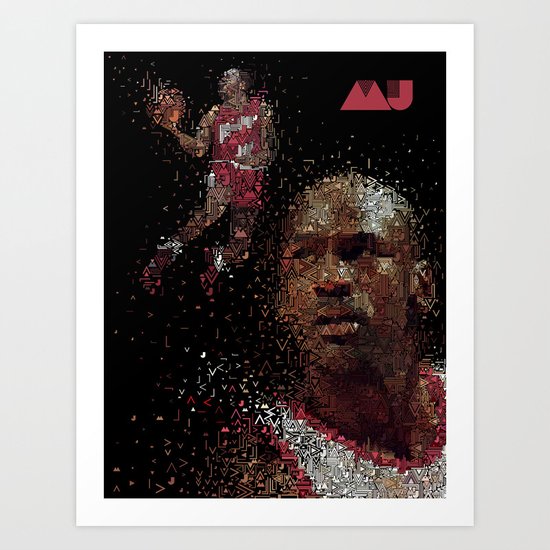 MJ Art Print