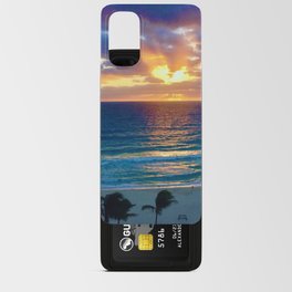 Cancun Stormy Sunrise Android Card Case