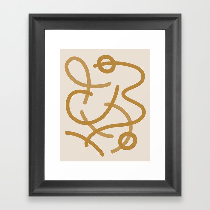 sway Framed Art Print by Urban Wild Studio Supply Society6