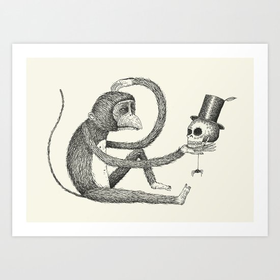 'Say Something' Art Print