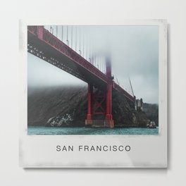 San Francisco Golden Gate Bridge Metal Print