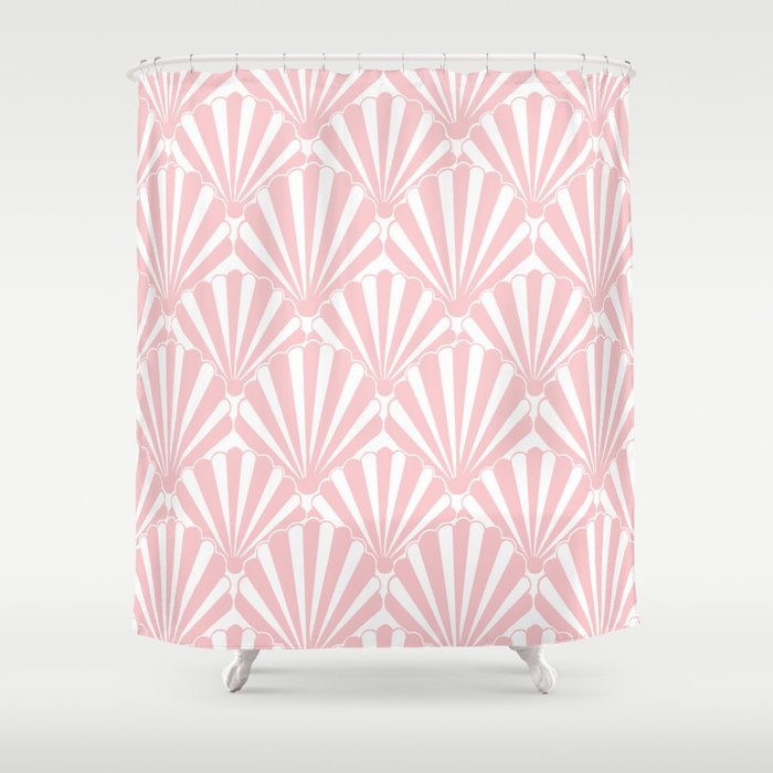 Art Deco Pink Shell Coastal Home Pink Shells Mermaids Dream