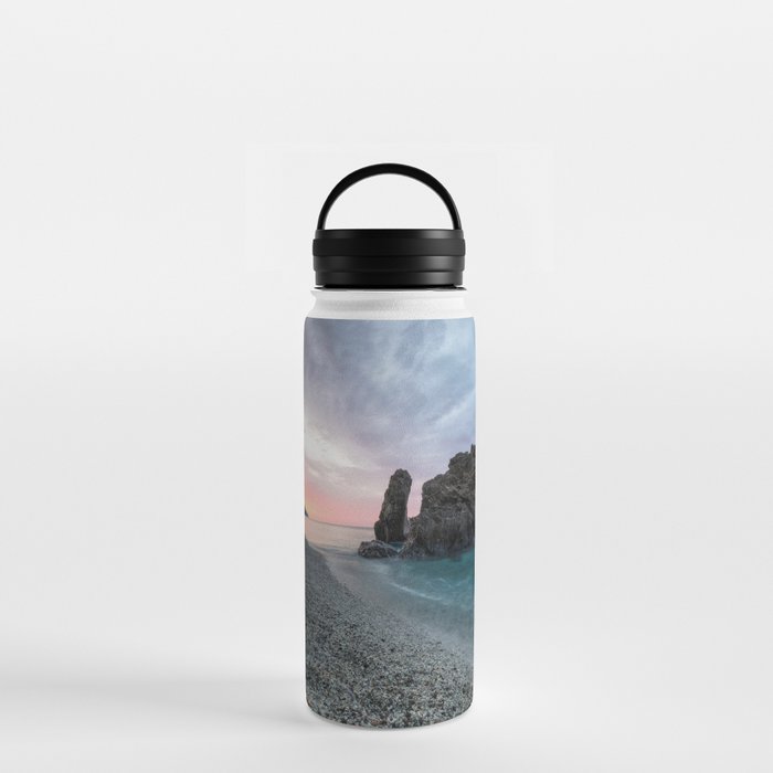 Sunrise in Monterosso Water Bottle