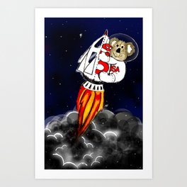 Space-K Art Print