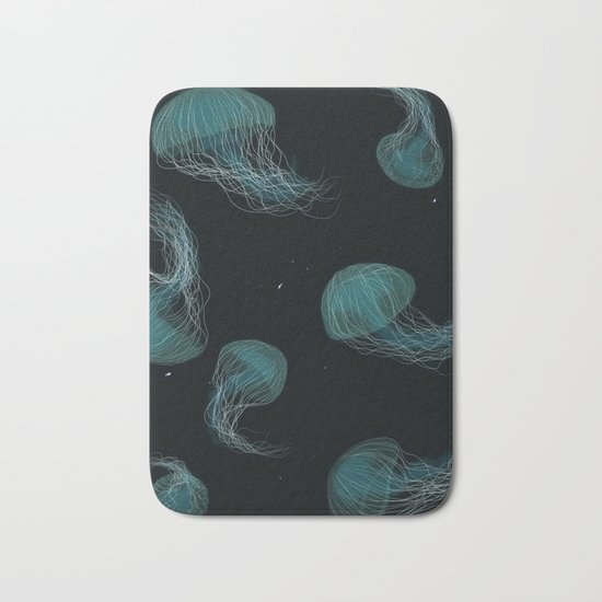 Jellyfish Ballet Bath Mat
