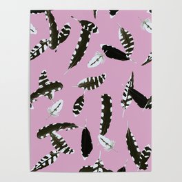 Falling feathers Poster