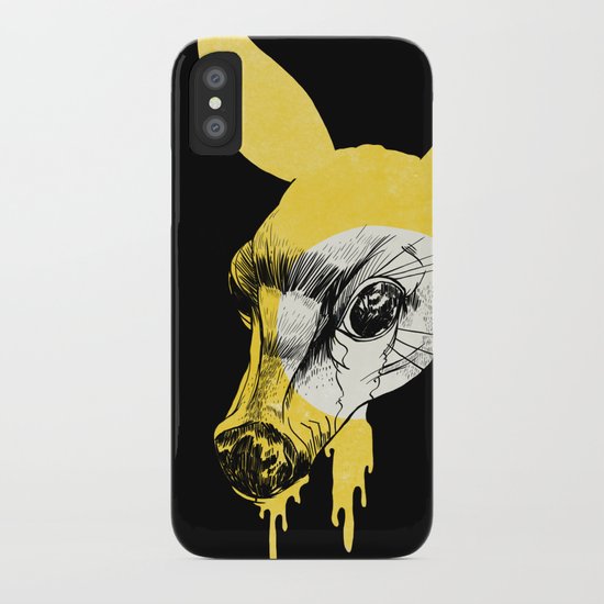 Fawn in Headlight iPhone Case