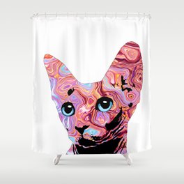 Pinky Sphynx Cat 683 Shower Curtain