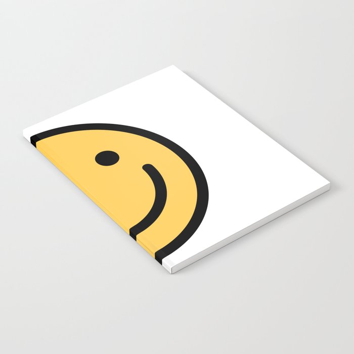 Smiley Face   Cute Simple Smiling Happy Face Notebook