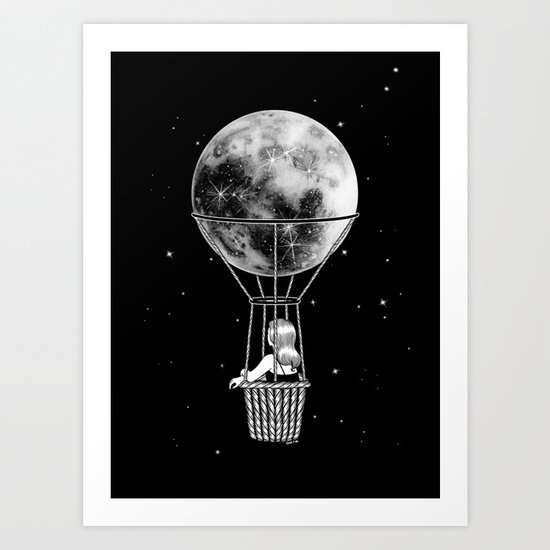 Night Flight Art Print