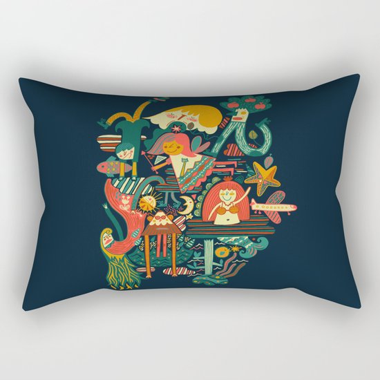 Crazy dream Rectangular Pillow