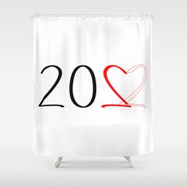 Happy New Year 2022 Shower Curtain