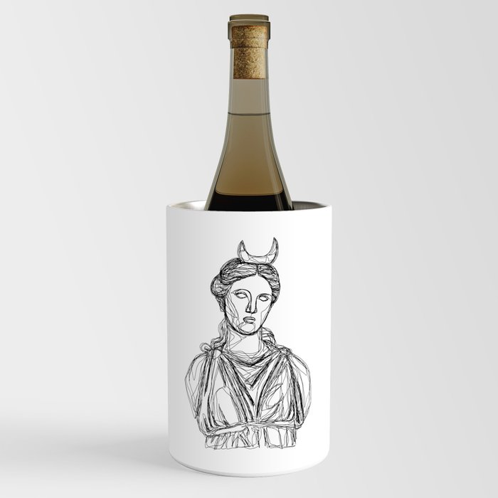 Selûne Greek Goddess Wine Chiller