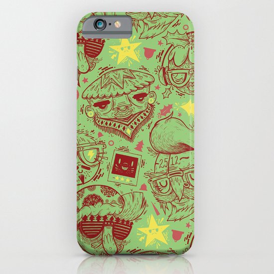Have a Hipster Christmas! iPhone & iPod Case