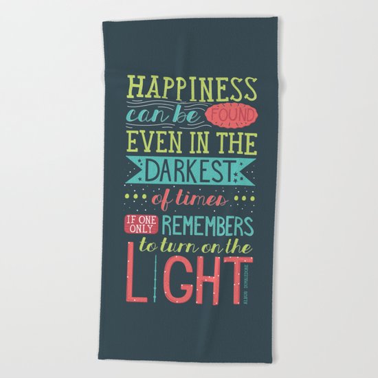 Happiness Beach Towel