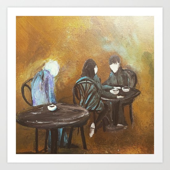 Jealous Of Youth Cafe Part 1 Art Print