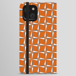 Geometric seamless pattern graphic design iPhone Wallet Case