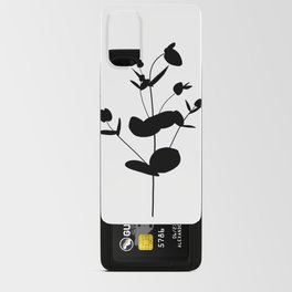 Plant silhouette illustration - Juniper Android Card Case