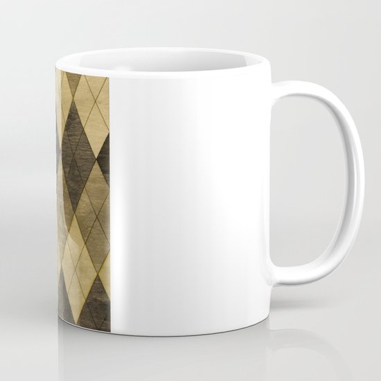 Wooden big diamond Mug