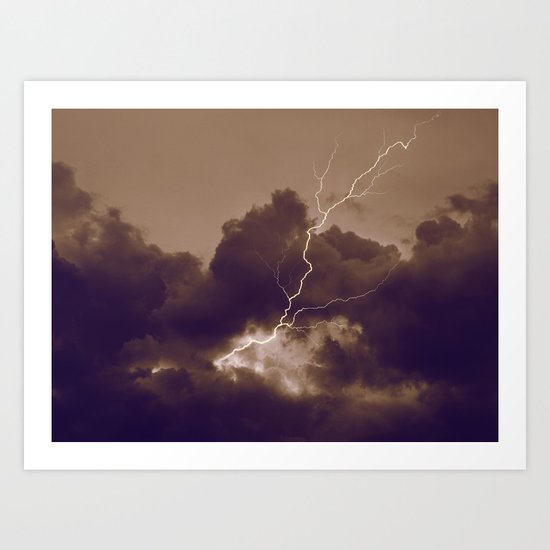 Turbulence Art Print