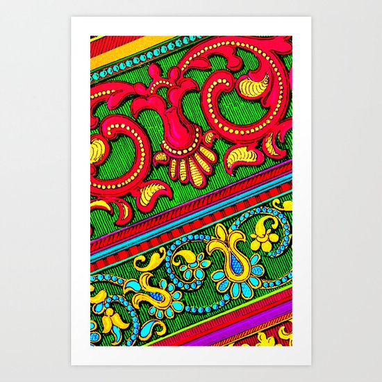 The Ornament of the Pop Palace 4 Art Print