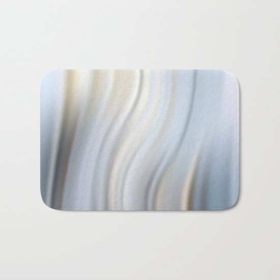Abstract modern wavy background, elegant wave illustration Bath Mat