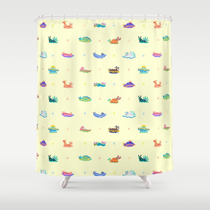 Sea slug Shower Curtain by pikaole