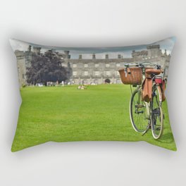 Cycling in Kilkenny Rectangular Pillow