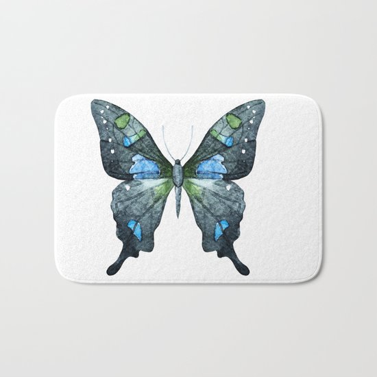 Butterfly 02 Bath Mat