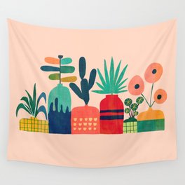 Plant mania Wall Tapestry