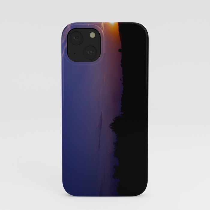 Amazing sunset iPhone Case