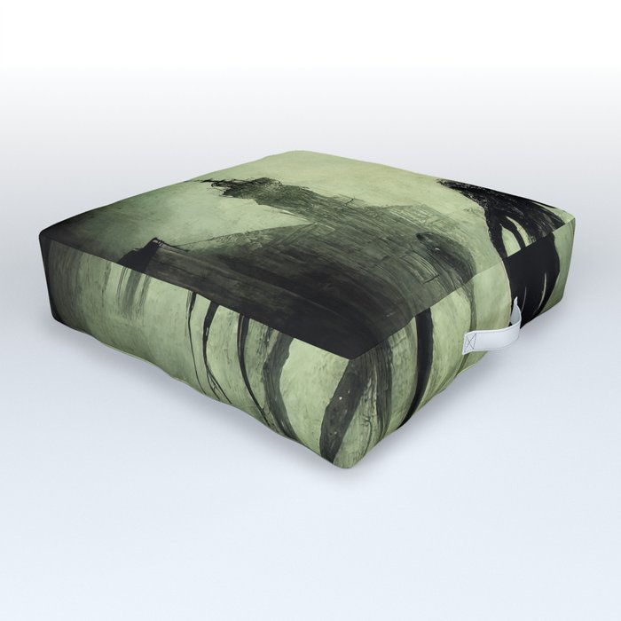 Nightmares are living in our World Outdoor Floor Cushion