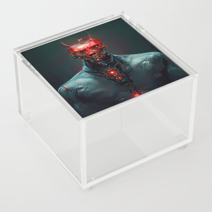 Cyber Devil Acrylic Box