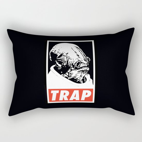 Obey Ackbar's TRAP Rectangular Pillow