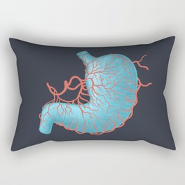 Stomach Anatomy Rectangular Pillow