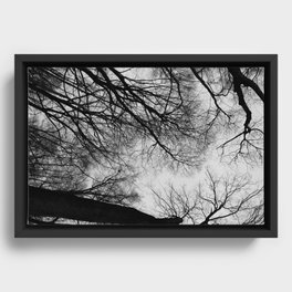 River in the Sky Framed Canvas