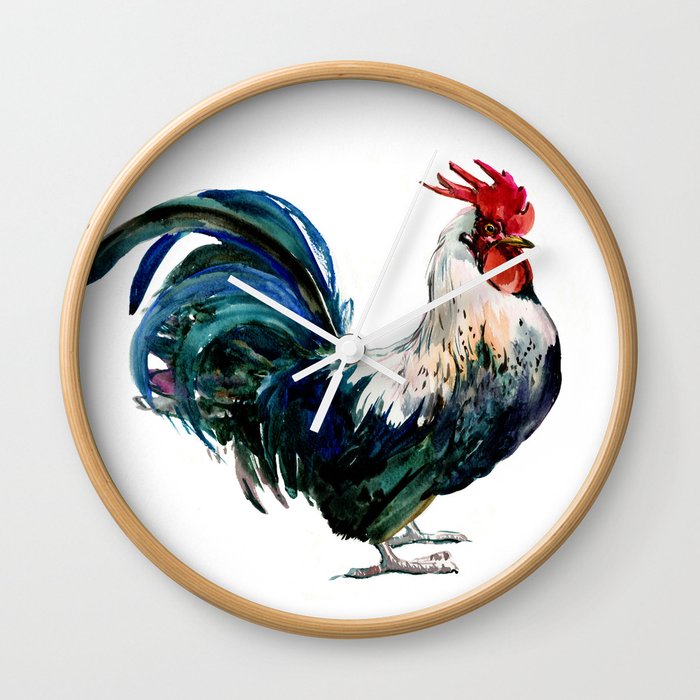 Rooster Decor Beautiful French Country Style Design Artwork Kitchen Wall Clock By Sureart Rooster Decor Beautiful French Country Style Design Artwork Kitchen Wall Clock By Sureart
