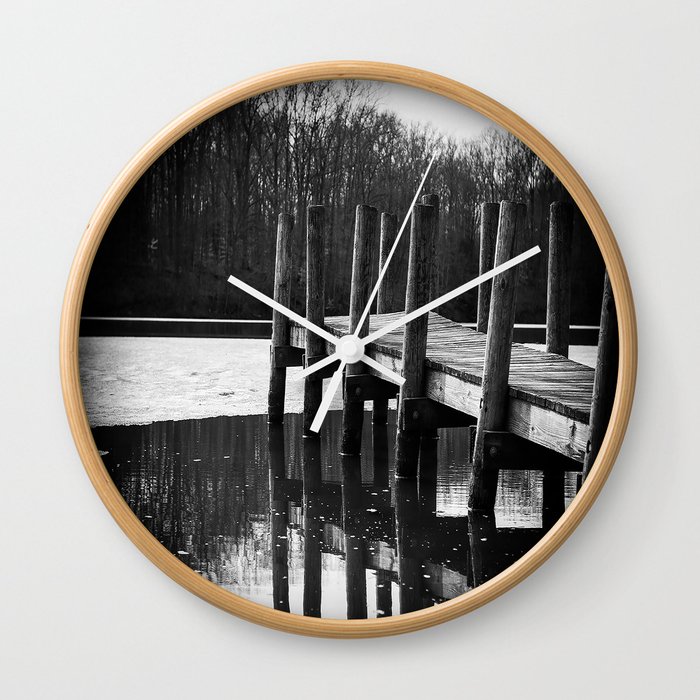 Mill Creek Dock Wall Clock