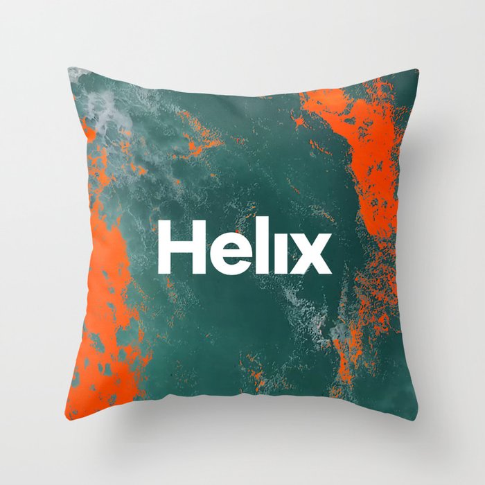 Helix Throw Pillow
