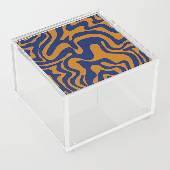 19 Abstract Swirl Shapes 220711 Valourine Digital Design Acrylic Box