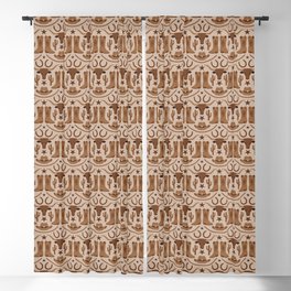 Old Wild West Blackout Curtain