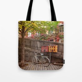 Stockholm White Tote Bag